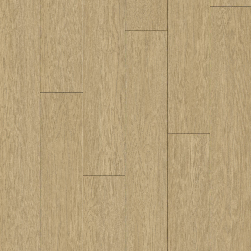 Plancher en vinyle SPC Click à motif en bois de chêne clair naturel