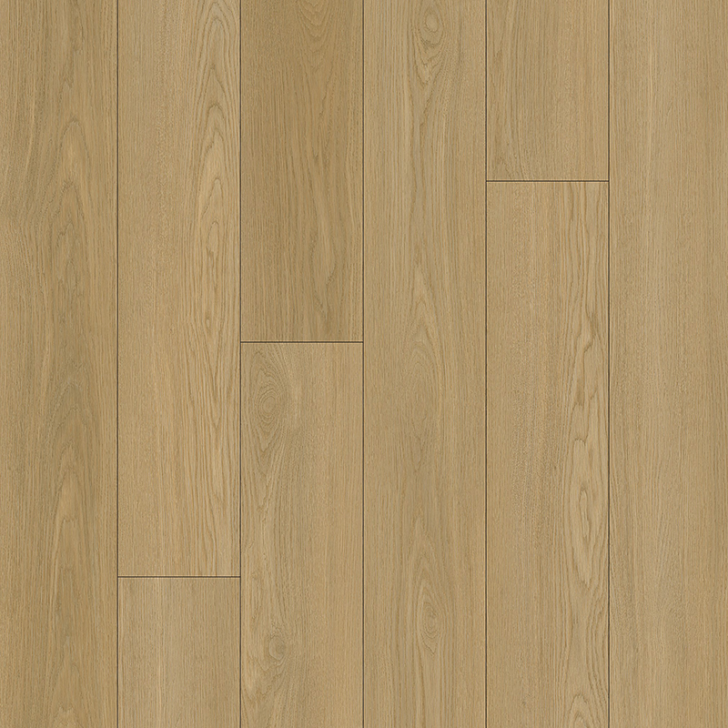 Plancher en vinyle SPC Click à motif de bois de chêne brun fumé