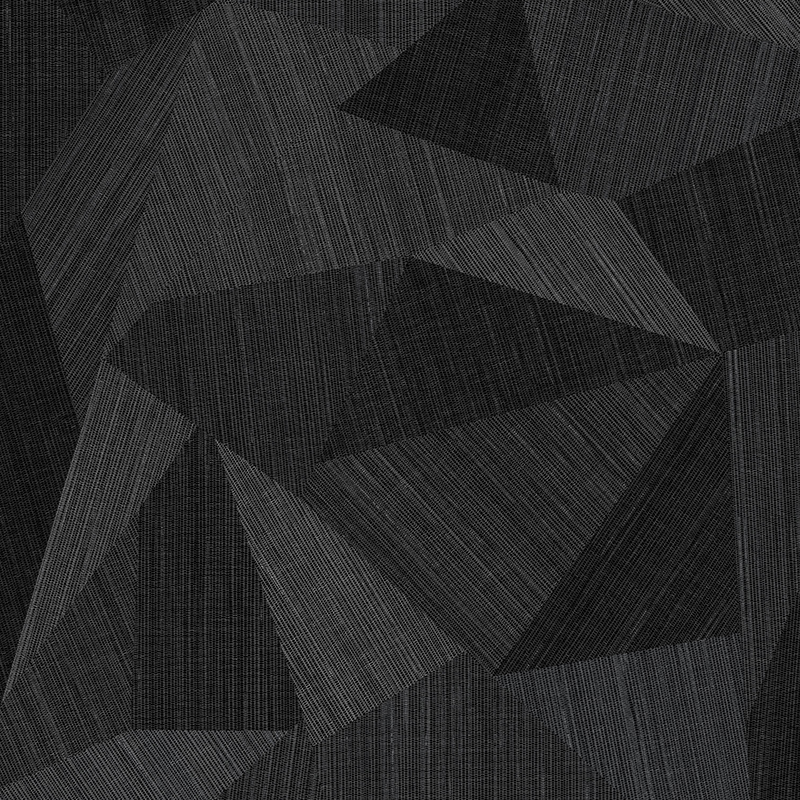 Plancher de vinyle de clic d'ABA de texture de tapis de patchwork géométrique gris foncé