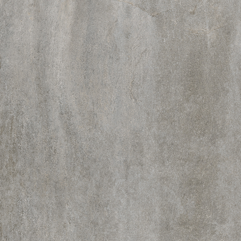Plancher de planche de vinyle de clic d'EPC de texture de tuile de quartzite gris